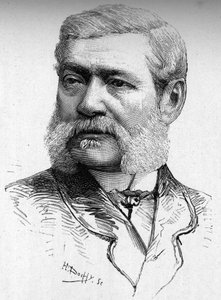 Portrait of the wood engraver, Count Colonna Cesari (1825-1887). by French School