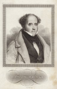 Portrait of Vicomte de Chateaubriand by French School