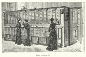 Telephone Station by French School