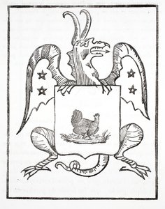 Poule Noire, Frontispiece, The Red Dragon