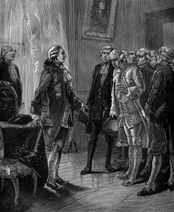 Presentation to King Louis XVI of the Proposal for the Creation of the Conservatoire des Arts et Metiers (1783) by French School