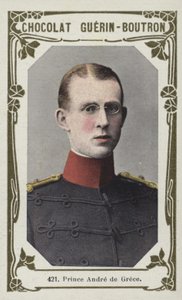 Prince Andrew of Greece by French School
