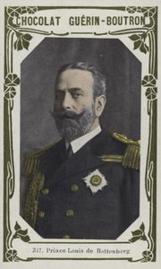 Prince Louis of Battenberg by French School