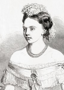 Princess Frederica Wilhelmina Louise Elisabeth Alexandrine of Prussia, from L