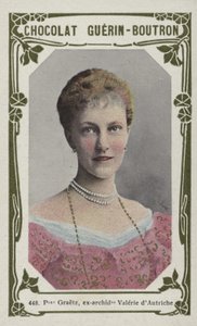 Princess Graetz, Ex-Archduchess Valerie of Austria by French School