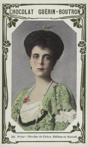 Princess Nicholas of Greece, Helene of Russia by French School