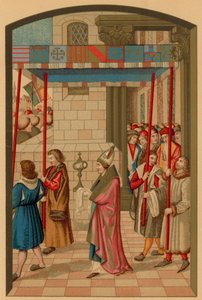 Procession of King Rene at Aix (Provence)