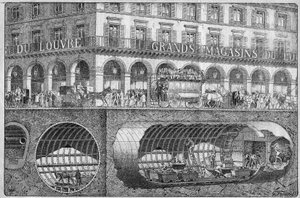Public transport in Paris by French School