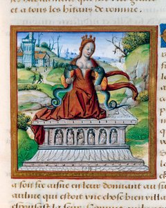 Queen Cleopatra and the Two Snakes, c.1505 by French School