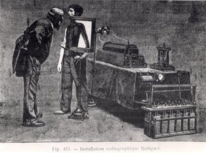 Radiguet x-ray machine by French School