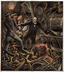 Railway Crash by French School