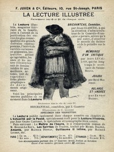 Reading illustrated. Publication in Tales de Pantruche et d