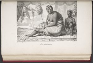 Reine Cahoumanou, Inhabitants of the Sandwich Islands, from 