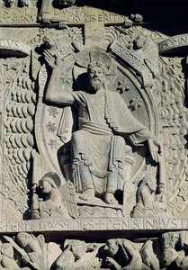 Relief Depicting Christ in Glory (detail)