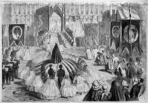 Religious Ceremony During the Brussels Fair by French School