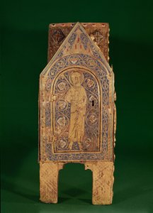 Reliquary Chest of St. Calminius (detail) by French School
