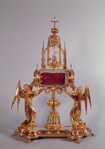 Reliquary of the Veil of St. Aldegonde by French School