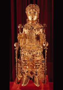 Reliquary statue of St. Foy, c.980