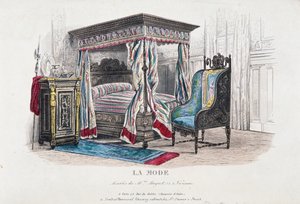 Renaissance Style Interior Revised and Interpreted in the Taste of the Napoleon III Era, from La Mode by French School