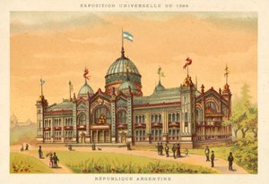 Republic of Argentina, Exposition Universelle 1889, Paris