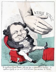 Republican Ernest Picard, the one who delivers to the Spanish government the fugitive Republicans who take France
