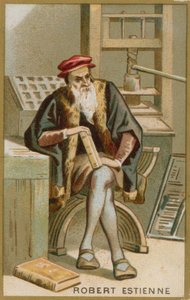 Robert Estienne by French School