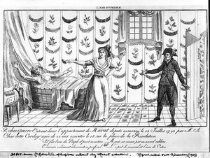 Robespierre Entering the Apartment of Marat