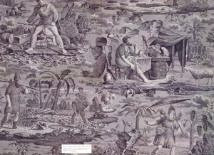 Robinson Crusoe, from a design by F. Pieters, c.1815-20