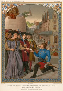 Rochechouart Receiving a Royal Message