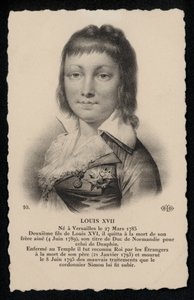 King Louis XVII by French School