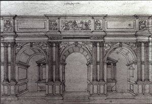 Rood Screen of the church Saint-Germain-l