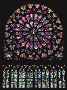 Rose window, 1260