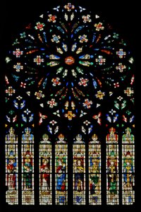 Rose window by Jean de Dampmartin
