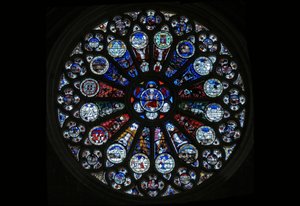 Rose Window Depicting the Last Fifteen Days of the World and the Works of the Months by French School