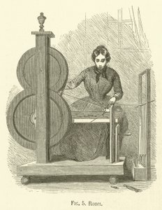 Spinning Wheel by French School