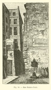 Rue Sainte-Croix by French School