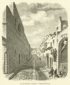 Street of the Knights, in Rhodes