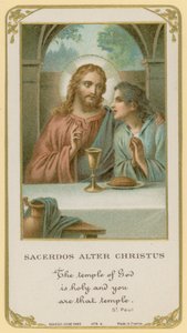 Sacerdos Alter Christus by French School