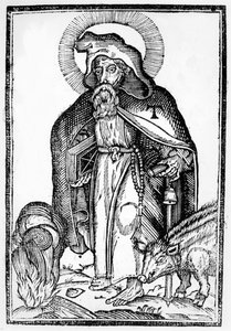 Frontispiece from In Symbolicam S.Antonii Magni Imaginem Commentatio by Théophile Raynaud, published 1659 by French School