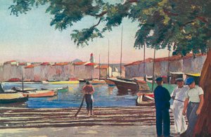 Saint Tropez: The Port by French School