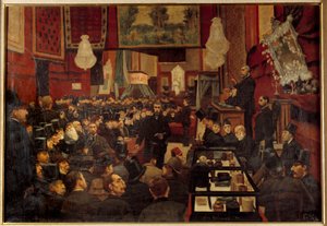 Sale at the Encheres in the 19th century by French School