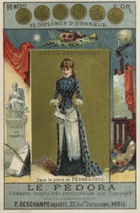 Sarah Bernhardt, French Actress by French School
