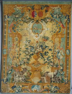 Savonnerie Panel: Spring with Coat of Arms