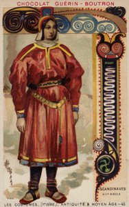 Scandinavian Costume, 12th Century