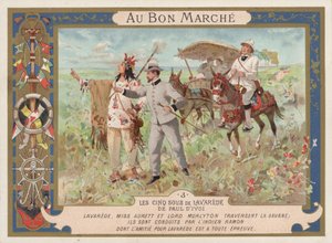 Scene from the Novel Les Cinq Sous de Lavarede, by Paul Ivoi by French School