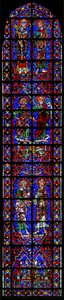 Scenes from the Life of St Peter with Donors - the Moneychangers by French School
