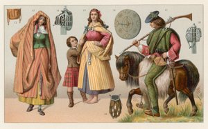 Scotland Costume by French School