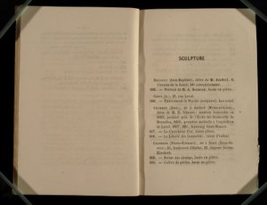 Sculpture Chapter, from the Salon des Refuses by French School