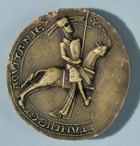 Seal of Arthur I Duke of Brittany