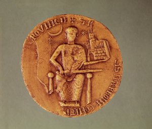 Seal of Raymond VI (1156-1222) Comte de Toulouse, 1204